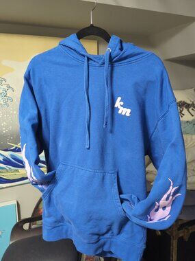 Kacey Musgraves Hoodie Size Medium Blue Texas is hot I can be cold